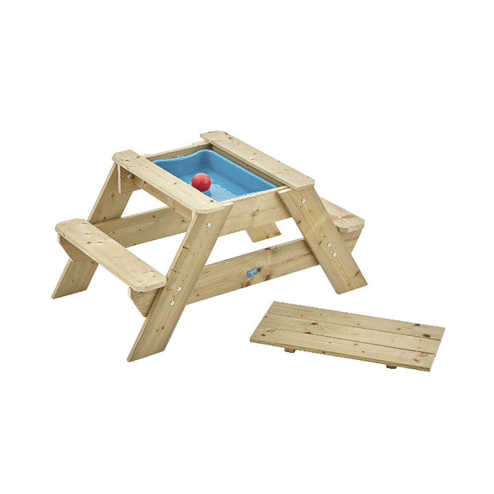 TP TOYS Early Fun Holz Picknick-Tisch & Sandkasten FSC