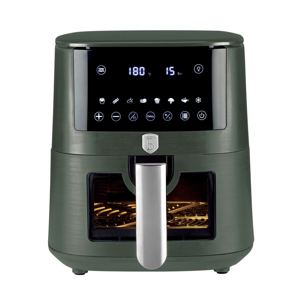 Berlinger Haus Heissluftfritteuse 8L Matte Green Collection