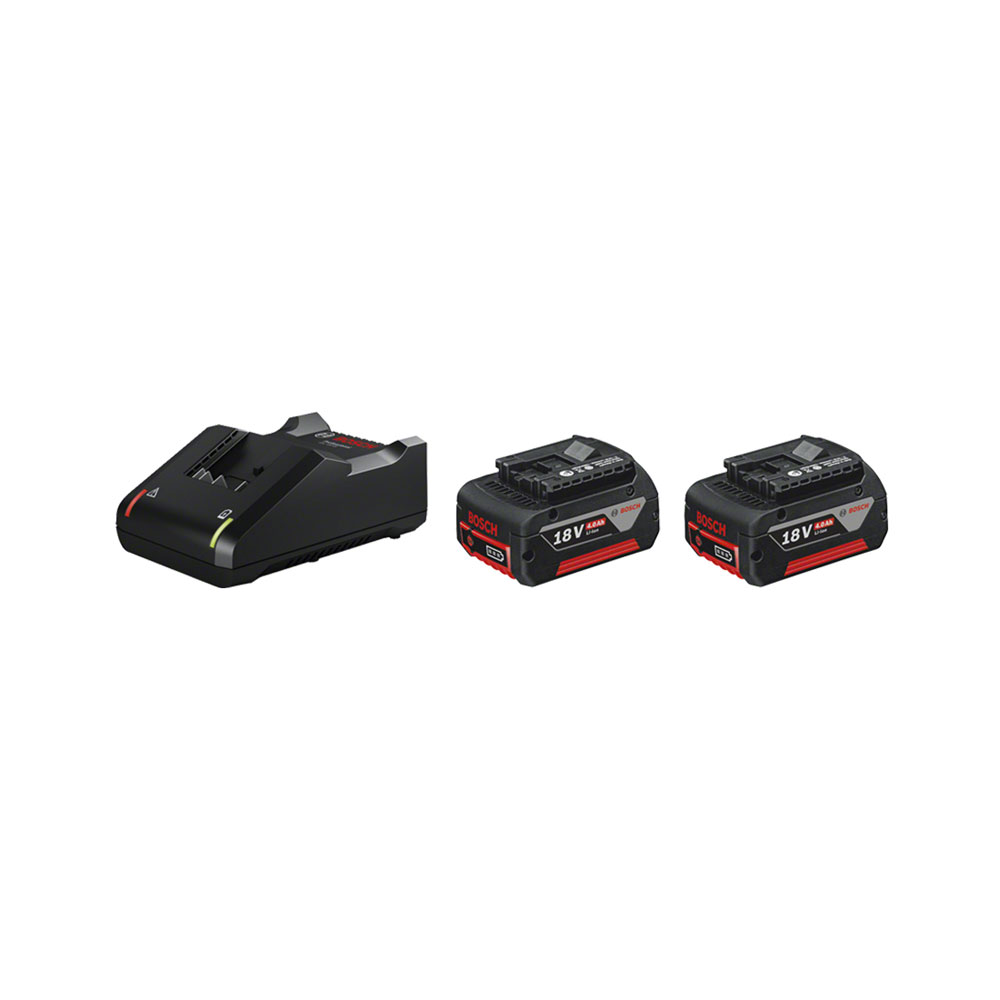 Bosch Starter Set 2x 4.0Ah/GAL 18V-40 Akku