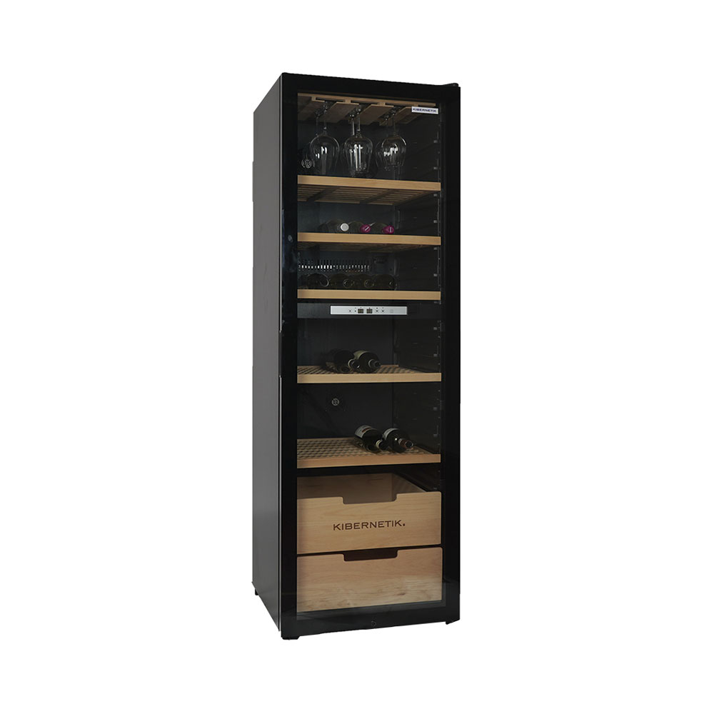 Kibernetik WKH448D Weinklimaschrank 2 Zonen 448 Liter