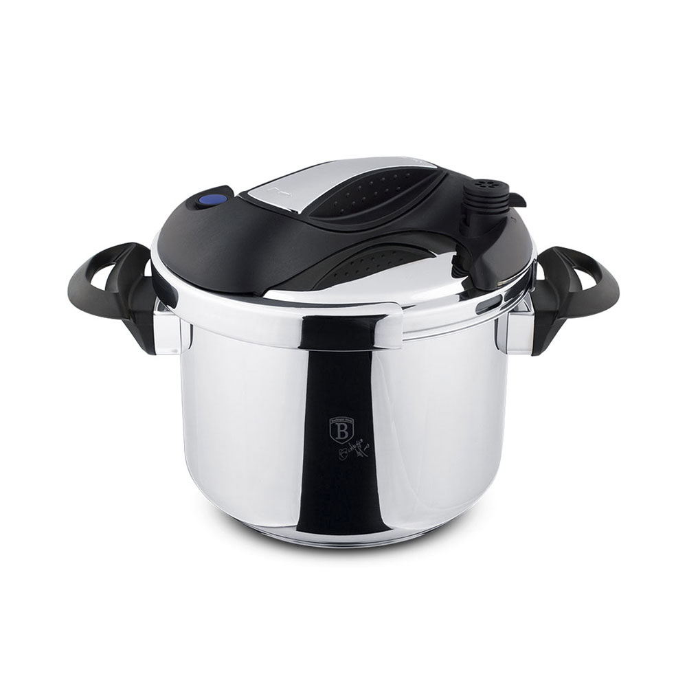 Berlinger Haus Schnellkochtopf 6L Black Vantage Collection