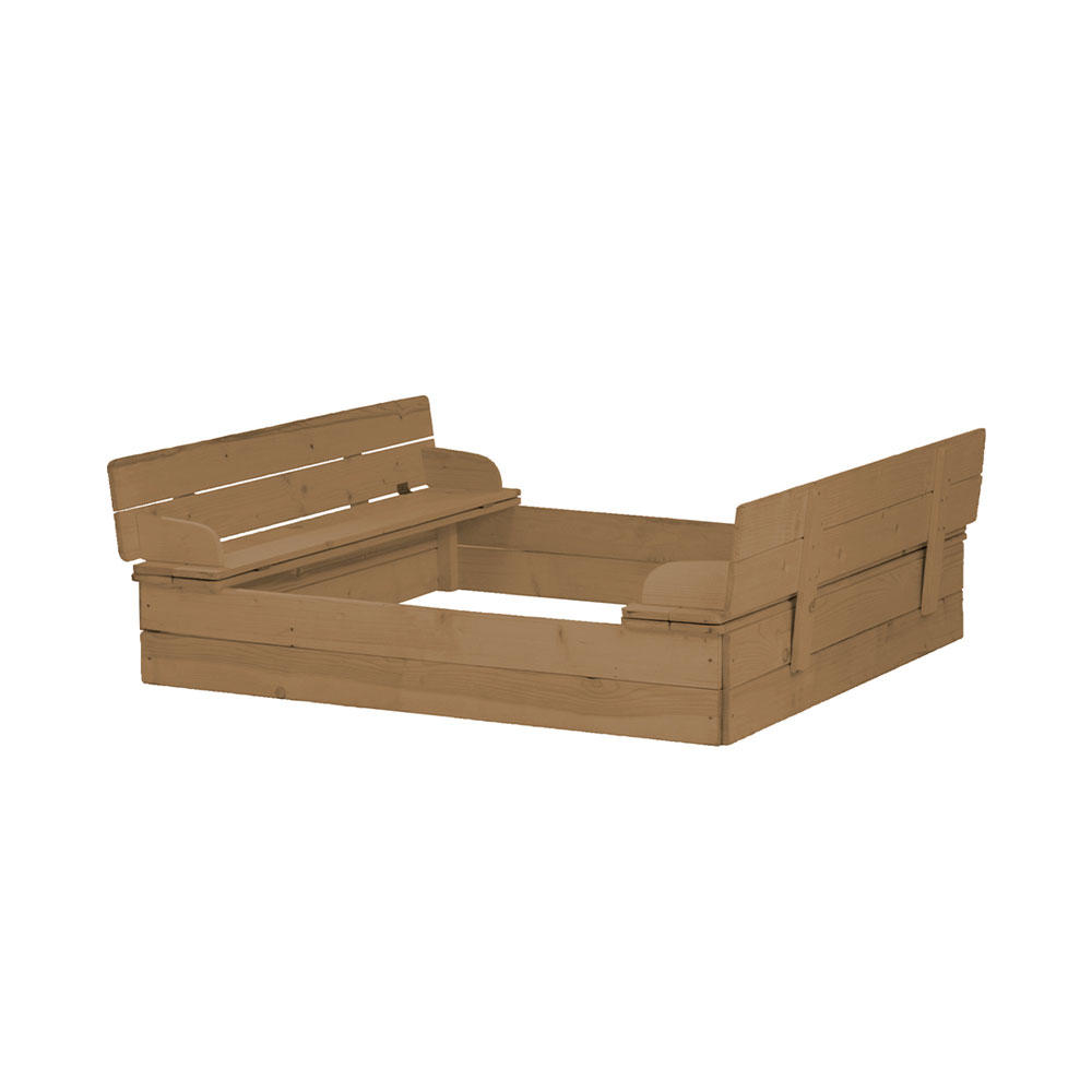 roba Sandkasten mit aufklappbare Sitzbank 21.5x127x123.5cm