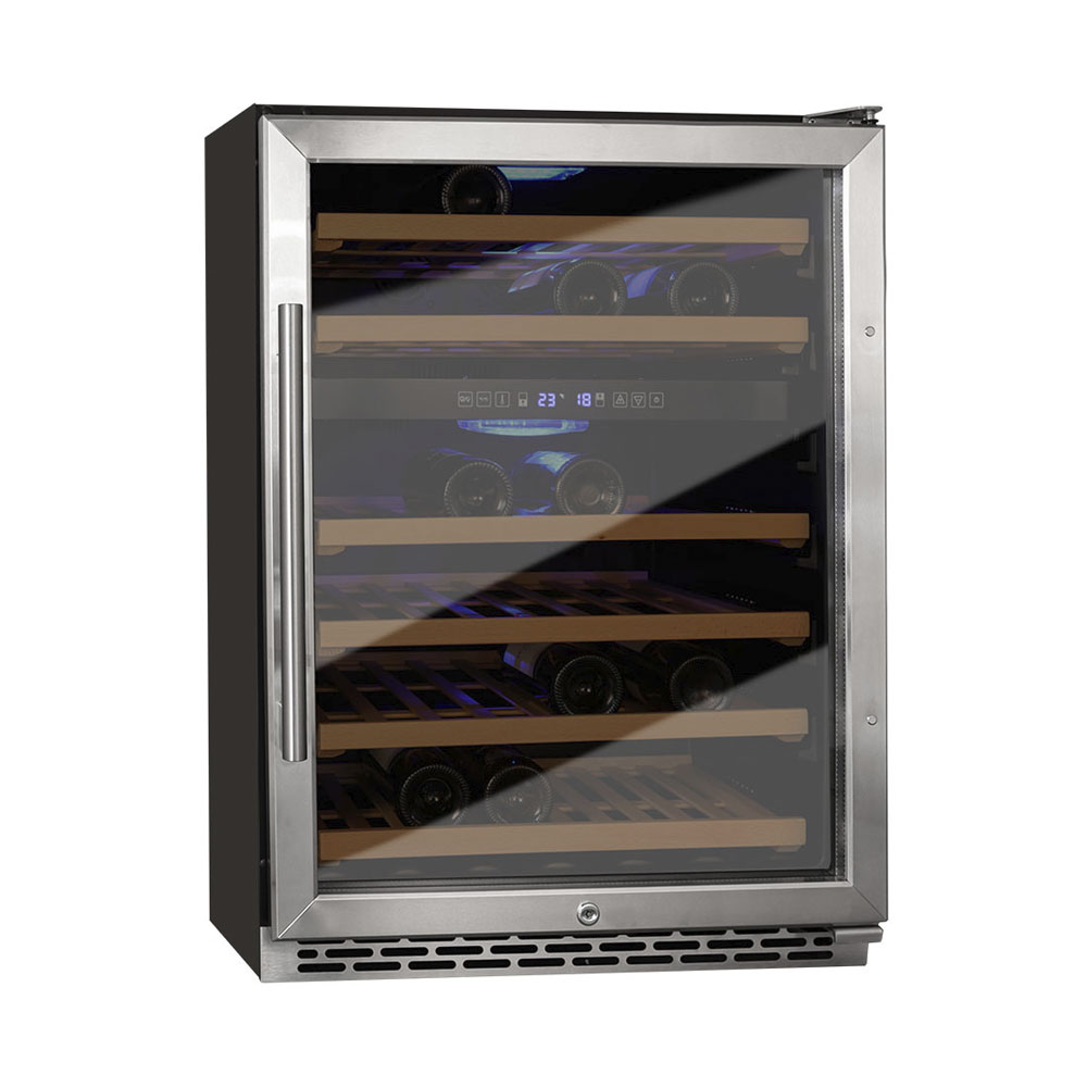 Kibernetik FSP Weinklimaschrank 46 FL Chromstahl
