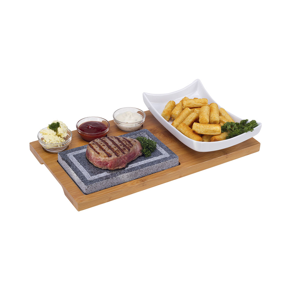 Nouvel Hot Stone Platte 6-teilig