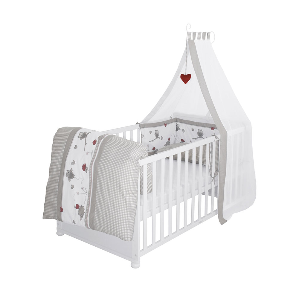 roba Komplettbett Set 70x140cm Adam & Eule