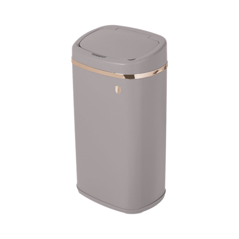 Berlinger Haus Abfallbehälter mit Sensor 58L Taupe Collection
