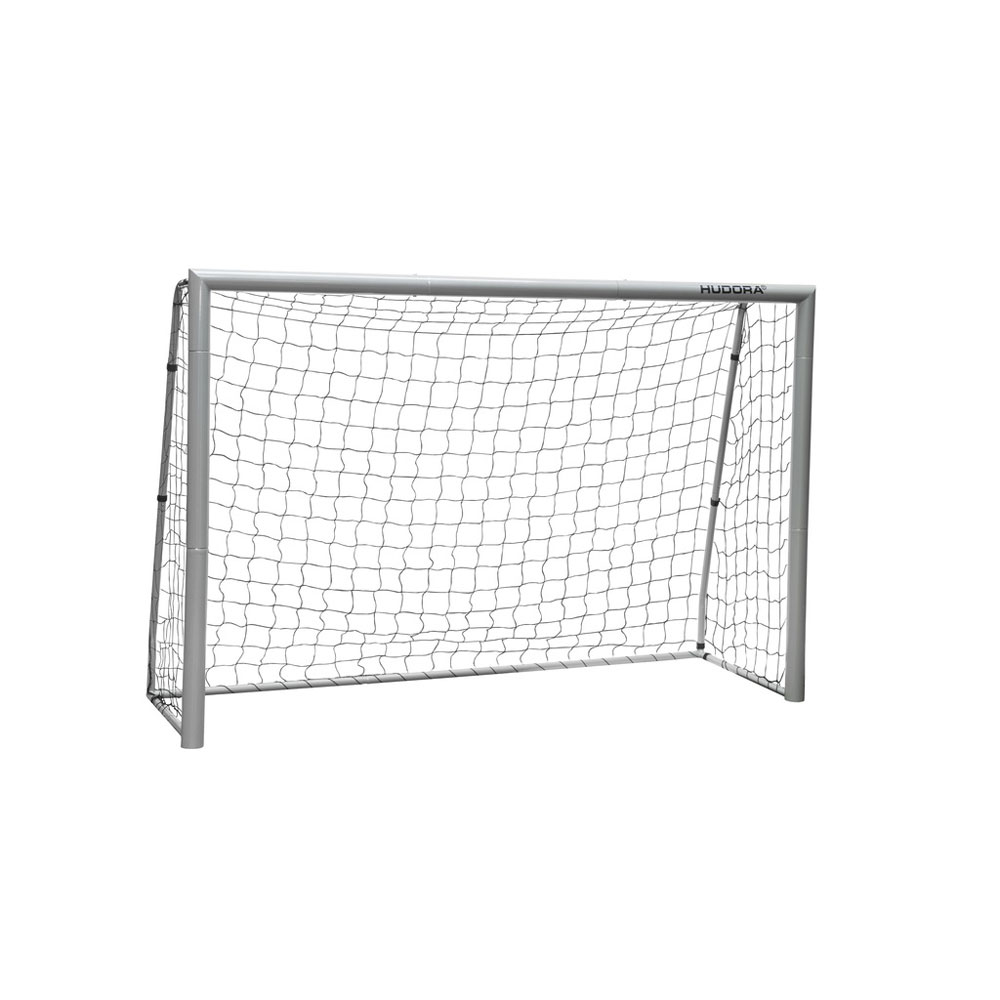 Hudora Fussballtor grau 240cm x 160cm x 85cm