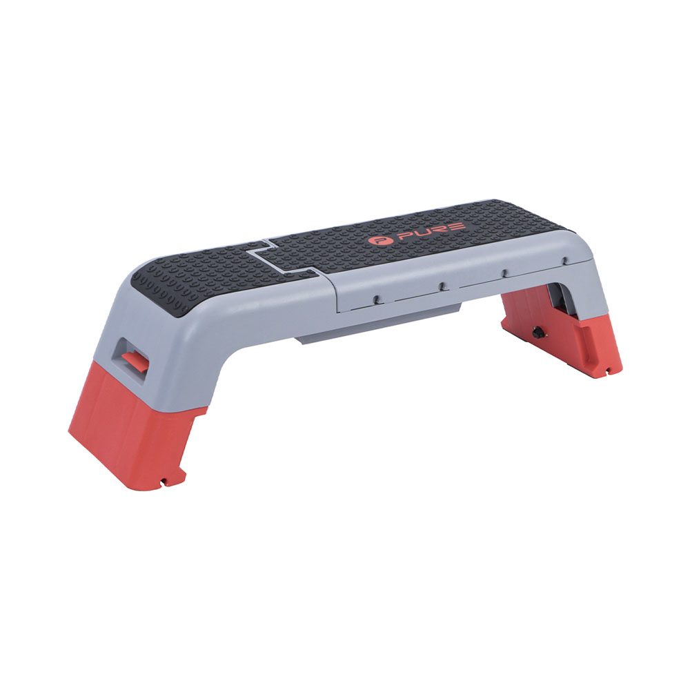PURE2improve Multi-Funktionaler Stepper Höhen- und Winkel verstellbar