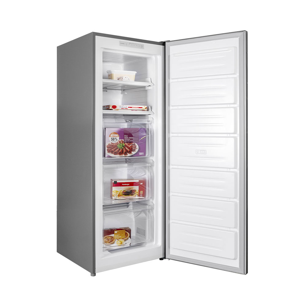 Kibernetik FSP ECOT161 Gefrierschrank No Frost Silber
