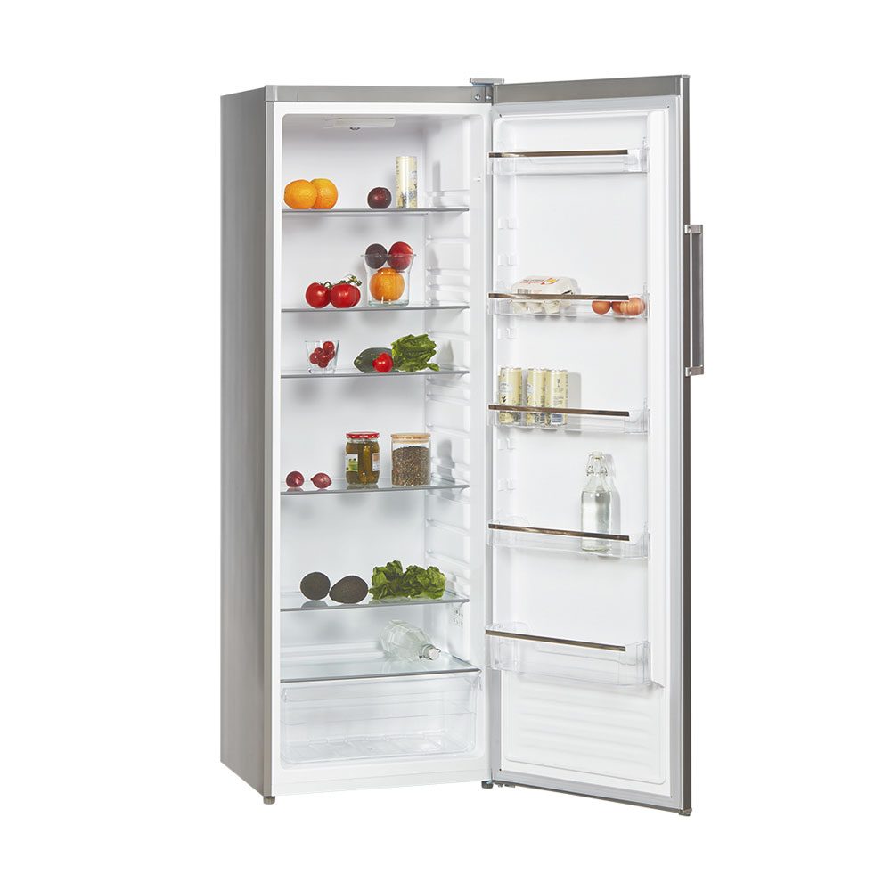 Kühlschrank FSP Kühlschrank 335 Liter Chromstahl