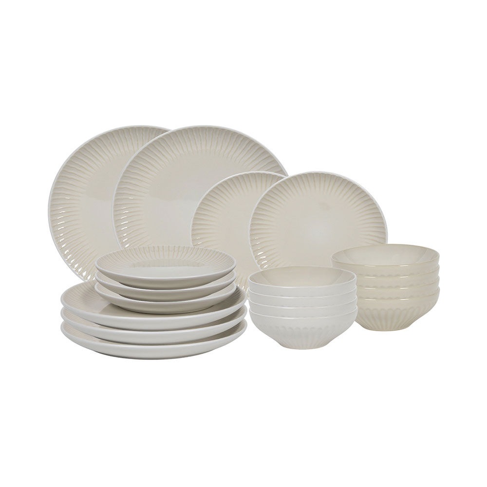 Tavola Geschirrset Shiny Sand 18 teilig