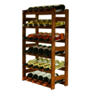 Weinregal für 30 Flaschen Erle geölt Weinregal für 30 Flaschen Erle geölt