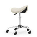 Sattelhocker Drehstuhl beige