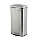 Abfalleimer Edelstahl 30L
