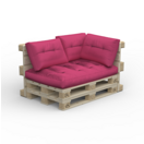 Palettenlounge RIVERA inkl. Kissen pink Palettenlounge RIVERA inkl. Kissen pink