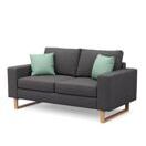 Sofa RONNY 2-Sitzer anthrazit