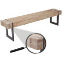 Sitzbank Esszimmerbank Massivholz ~ 180cm
