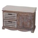 Sitzbank Ascoli Bank Kommode Shabby-Look Vintage 49x71x32cm
