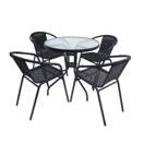 Gartenset mit Tisch + 4 Stühlen Gartenset mit Tisch + 4 Stühlen