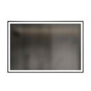 LED Wandspiegel 110 x 75 cm schwarz LED Wandspiegel 110 x 75 cm schwarz