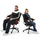 Profi Bürostuhl Seattle 150kg belastbar schwarz Profi Bürostuhl Seattle 150kg belastbar schwarz