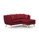 Ecksofa HAILY bordeaux