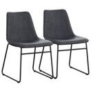 Esszimmerstuhl LUDWIG grau im 2er Set