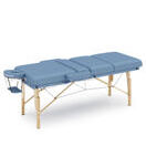 Massageliege 4-Zonen hellblau Massageliege 4-Zonen hellblau