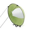 Windsegel für SUP und Kajak grün