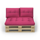 Palettenlounge MELIDE inkl. Kissen pink Palettenlounge MELIDE inkl. Kissen pink