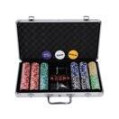 Profi Pokerkoffer mit 300 Chips