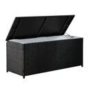 Kissenbox 135 x 54 x 59 cm schwarz