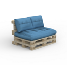 Palettenlounge MELIDE inkl. Kissen türkis Palettenlounge MELIDE inkl. Kissen türkis