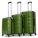 Reisekoffer Hartschalenkoffer 3er SET grün Reisekoffer Hartschalenkoffer 3er SET grün