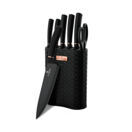 Berlinger Haus 7-teiliges Messerset mit Messerblock Black Rose Collection Berlinger Haus 7-teiliges Messerset mit Messerblock Black Rose Collection