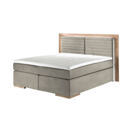 naturoo Boxspringbett Marcel 160x200cm beige inkl. Premium Topper & LED Beleuchtung naturoo Boxspringbett Marcel 160x200cm beige inkl. Premium Topper & LED Beleuchtung