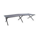CONTINI Campingbett klappbar anthrazit CONTINI Campingbett klappbar anthrazit