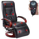 Massagesessel ARLES II ~ Leder schwarz