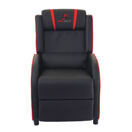 Fernsehsessel Racer Relaxsessel TV-Sessel Gaming-Sessel ~ schwarz/rot
