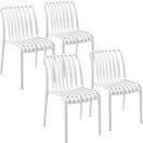 Gartenstühle Alcudia weiss 4er Set Gartenstühle Alcudia weiss 4er Set