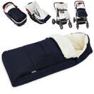 Babyfusssack Winterfusssack blau- 90cm