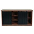 Sideboard JAM-K75 Highboard Regal Schiebetüre 84x150x40cm Sideboard JAM-K75 Highboard Regal Schiebetüre 84x150x40cm