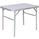 Camping Klapptisch aus Aluminium 75x55x60cm