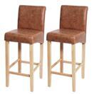 2er-Set Barhocker JAM-C33 Holz helle Beine 2er-Set Barhocker JAM-C33 Holz helle Beine