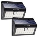 2 x Solar Wandleuchte mit Bewegungsmelder 2 x Solar Wandleuchte mit Bewegungsmelder