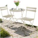 Bistrotisch Set Frieda creme Bistrotisch Set Frieda creme