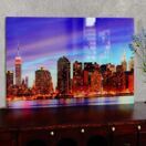 Glasbild T116 Poster Motiv 40x60cm New York Glasbild T116 Poster Motiv 40x60cm New York