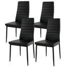 4x Esszimmerstuhl Lixa ~ schwarz 4x Esszimmerstuhl Lixa ~ schwarz
