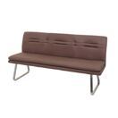 Sitzbank JAM-H70 Textil Edelstahl 180cm braun Sitzbank JAM-H70 Textil Edelstahl 180cm braun