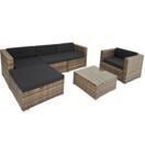 Rattan Lounge Milano - natur
